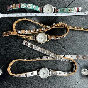 Studded Wrap Watches Set